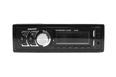 Автомагнитола ATLANFA - 1785 FM car MP3 200W 4*50W с радиатором охлаждения, Магнитола для авто в стиле Pioneer с флешкой Артикул: 2054569 фото