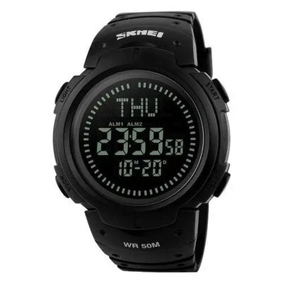 Часы наручные мужские SKMEI 1231BK, брендовые мужские часы, модные мужские часы. Цвет: черный ws87454-1 фото